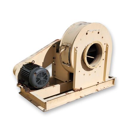 6800 cfm @ 18 S.P., Buffalo Forge Company #35-AW, Centrifugal Exhauster Fan, 50 HP, 1765 RPM, 14.62" inlet