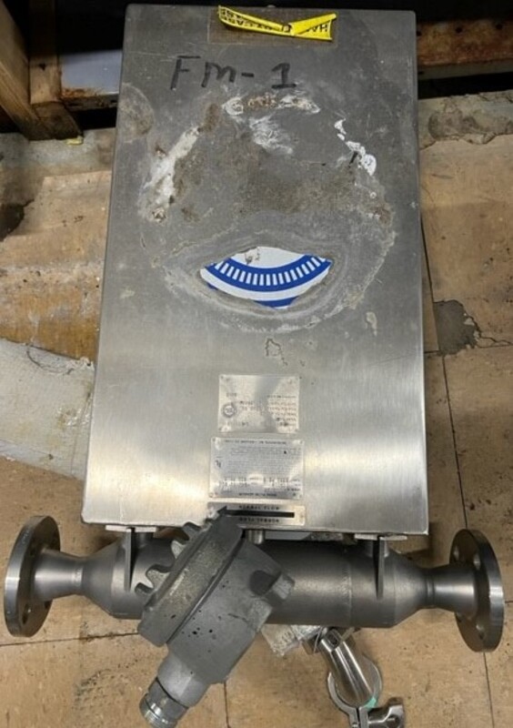 Micro Motion #DS100S128, 1" Mass Flow Senor, -240 to 204 C, 2250/230 psig