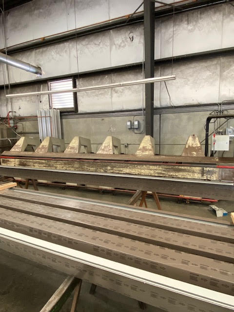 240" Roper Whitney #AM2116, Folder, Backgauge, 1998