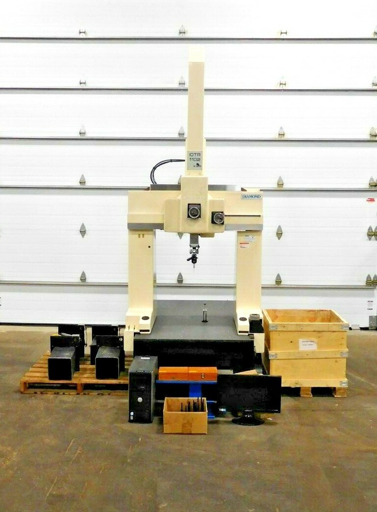 DEA Diamond Multimax #Iota-1102, coordinate measuring machine, Renishaw probe & accessories