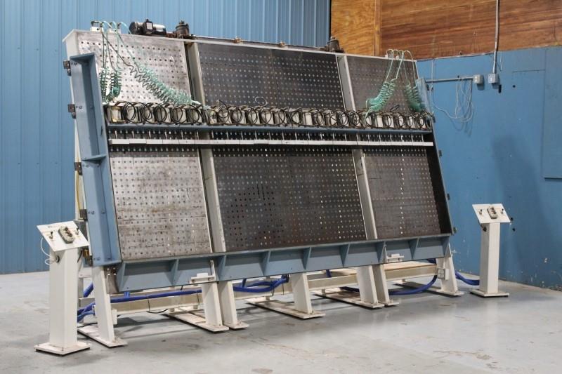 Ritter R1207P2, Door & Panel Clamp, 146" x 61" table, 6" x 6" clamp