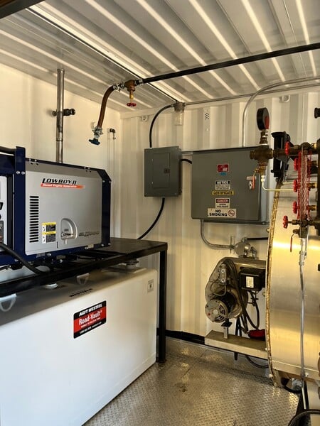 60 HP Liberty Packaged Boiler, New 11 kW Generator, 2023 for Sale