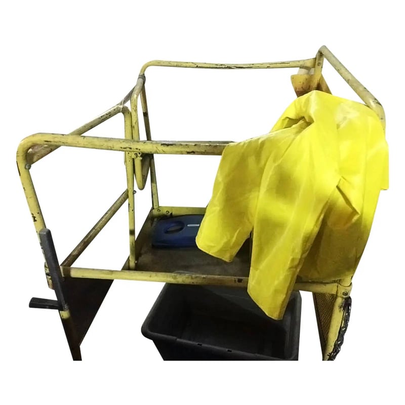ManBasket for Forklift, Yellow forklift safety man cage for Sale