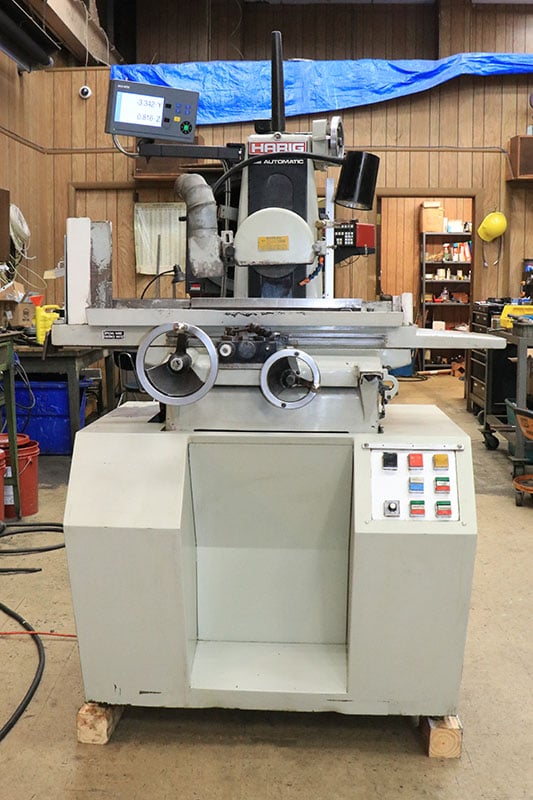 6" x 18" Harig 618Automatic, hys feed surface grinder, 7" x 1/2" x 1