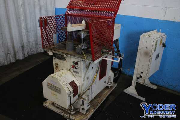 18 Ton, Tishken #CO-6-2, cutoff press, 2 stroke, 2-post, 5.5" Shut Height, 3 HP