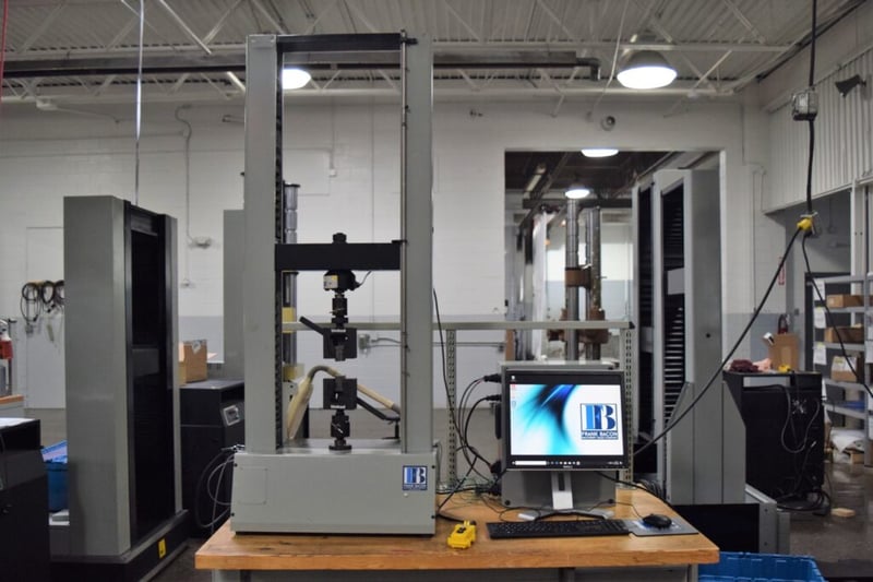 5000 lbf (20kN) United #SSTM-20kN, Table-Top Electro-Mechanical Two Screw Unispace Tension & Compression
