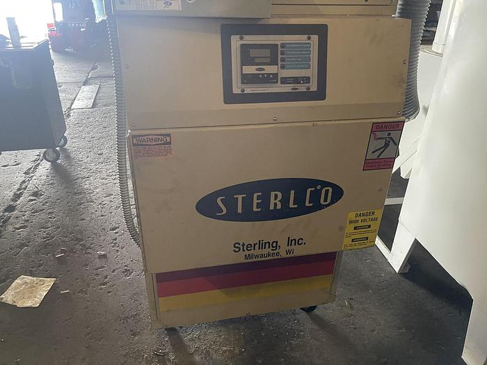 Sterling #AFP7.5A Sterlcool chiller, 39 amps, heat transfer fluid water/Glycol, R-22 14# refrigerant