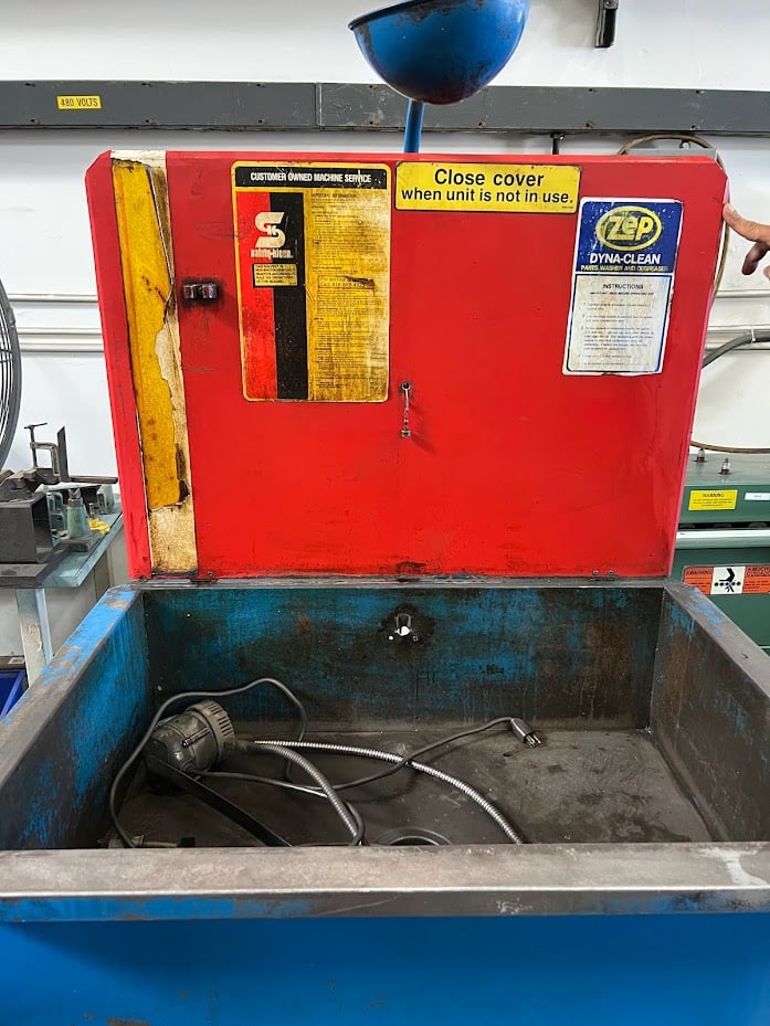 Zep Dyna Clean, Safety Kleen Parts Washer for Sale | Surplus Record