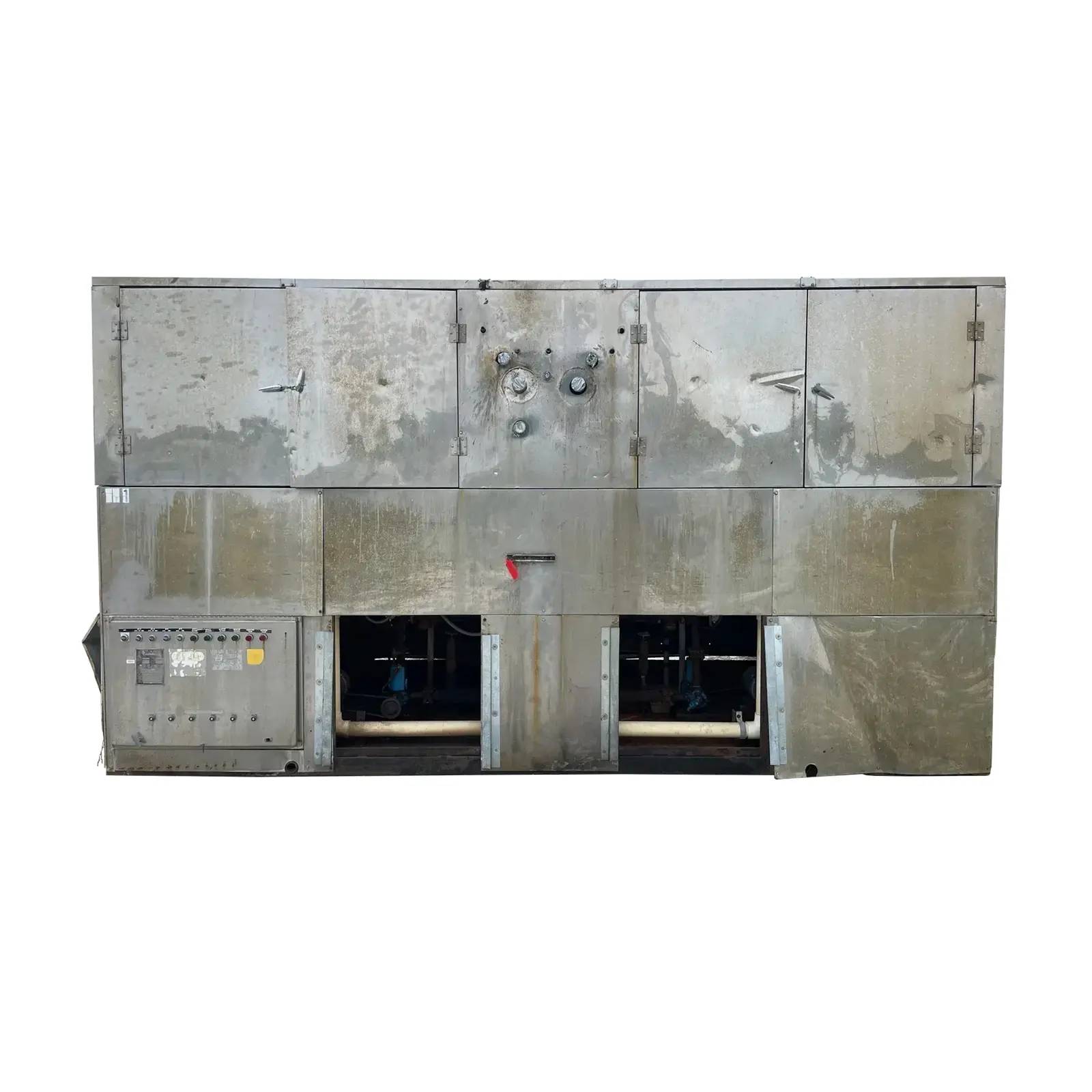 28 Ton, Turbo #CAR56LR, Plate Ice Maker, Stainless Steel, Serial No: 901450, Refrigerant: Ammonia
