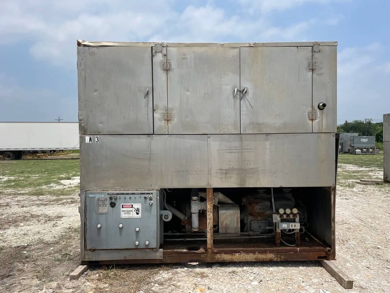 Turbo Ice Maker Model SBF40SCER, Serial No 7916000, Refrigerant R22