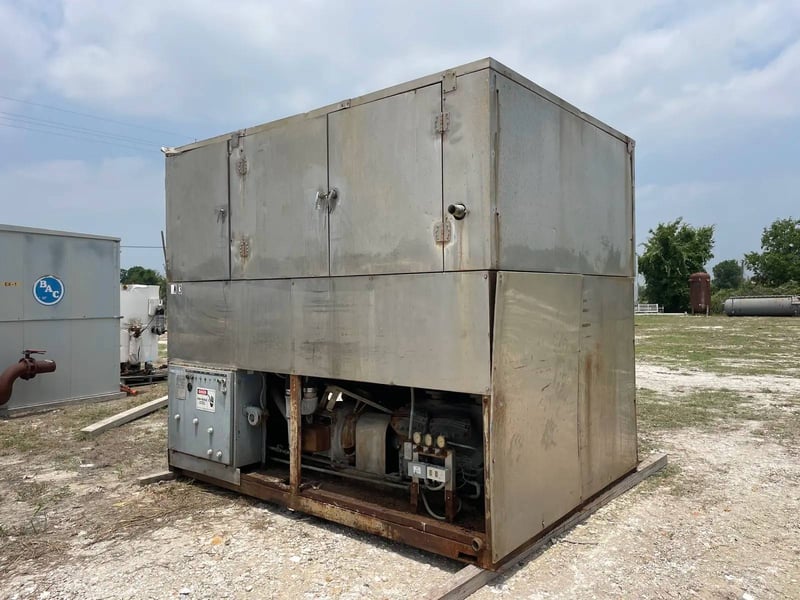 Turbo Ice Maker Model SBF40SCER, Serial No 7916000, Refrigerant R22