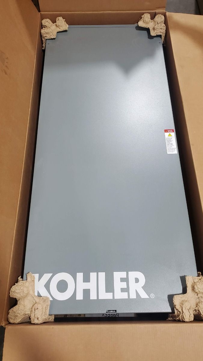 400 Amp. Kohler #RXT-JFNC-0400ASE, automatic transfer switch, 240 Volts, 3-wire, 2-poles, new surplus