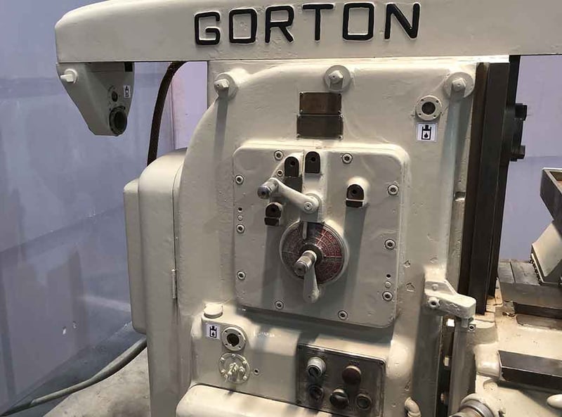 George Gorton Machine Co. #2-28, horizontal mill, 12