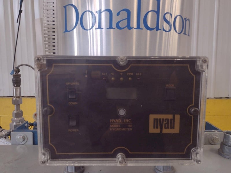 500 scfm, Donaldson AEHD500, heated regenerative desiccant dryer, 9