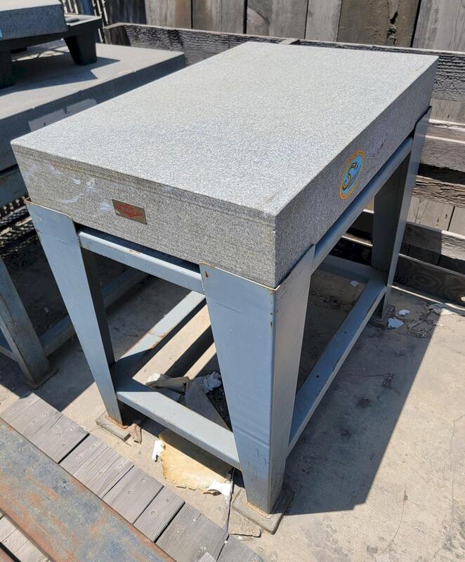 Cast Iron surface plate with stand 2000 x 1500 mm