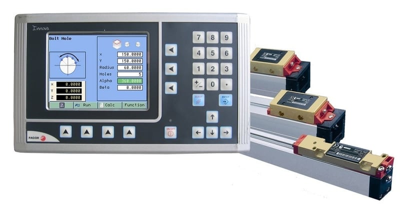 Installation Package For Lathes, Fagor Automation 40i digital read out Prokit, new