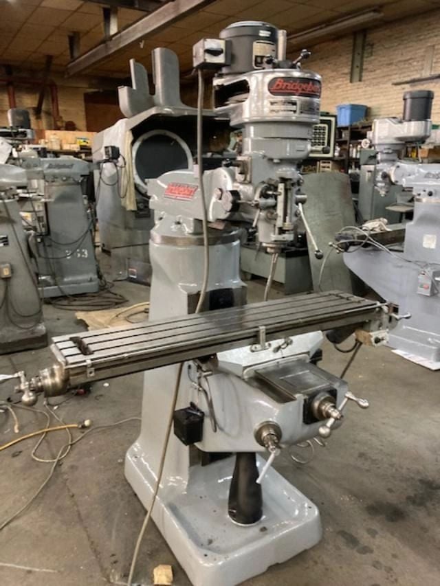 Bridgeport, milling machine, 1 HP, reconditioned for Sale Surplus Record