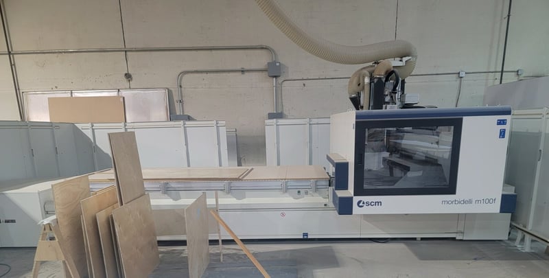 Morbidelli #M100-F, CNC Router, 5 Axis, HSK63 spindle, 2018