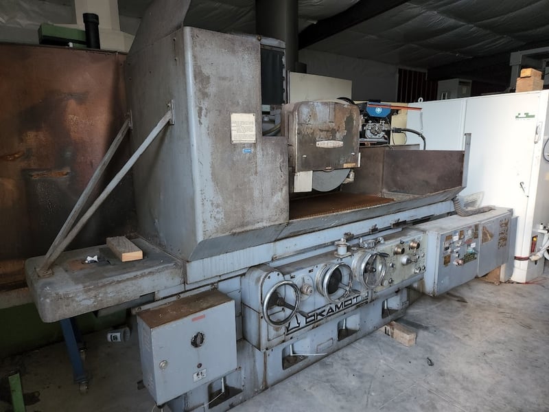 20" x 48" Okamoto #PSG-125, surface grinder, automatic, 10 HP, 10" x 2" grinding wheel