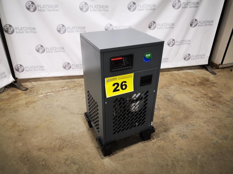 80 cfm, 230 psi, Hertz #HRD-US-80, automatic refrigerated air dryer, brand new, 2019