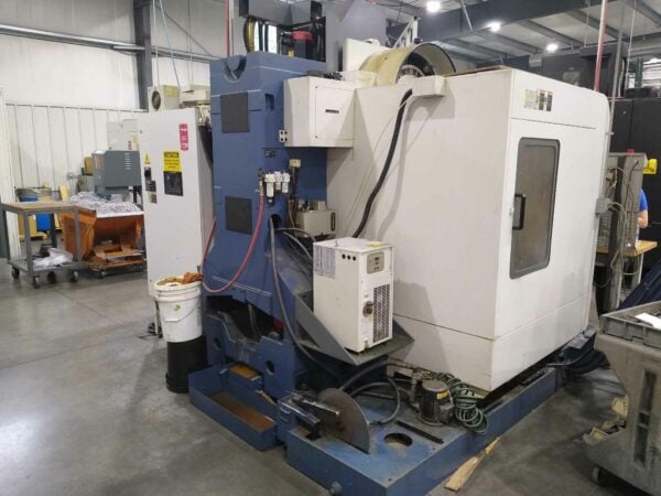 YCM #XV-1250A, CNC vertical machining center, 24 automatic tool