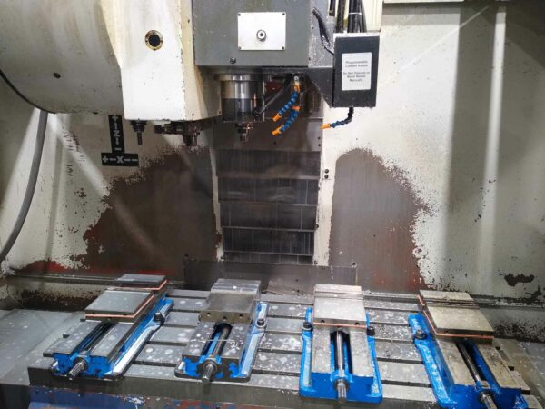 YCM #XV-1250A, CNC vertical machining center, 24 automatic tool