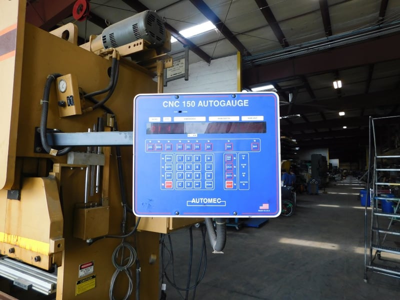 100 Ton, Standard Industrial AB1008, 8' overall, Automec CNC150 2