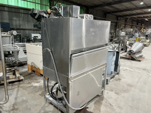 Hobart #UW50, Commercial Dishwasher, 28-1/2" L x 16-1/2" width x 14" H, (4) 3/8" diameter x 21" L spraybars