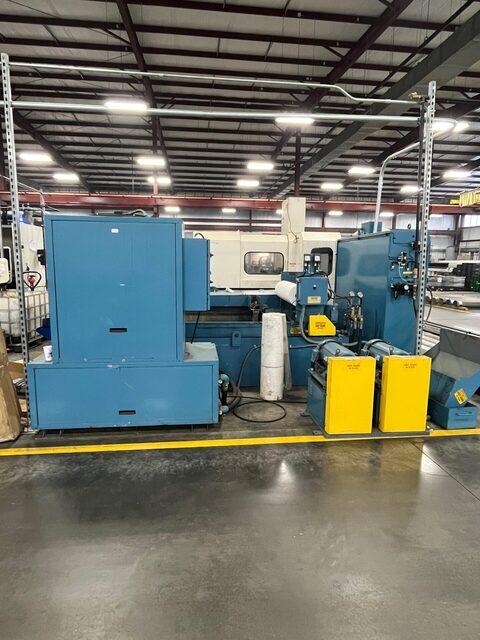 1" x 2.75" Technidrill System #3A-.500-4-12-18, CNC gun drill, 4 spindle, 12" X, 12" Y, 18" Z, Heidenhain TNC