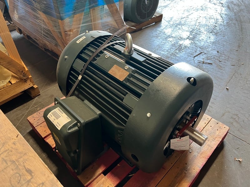 150 HP 3600 RPM Toshiba, Frame 444/5TS, TEFC BB, 460 Volts, New Surplus ...