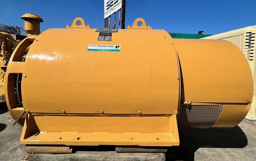 800 KW, 1200 RPM, Kato #A237340000, generator end, 277/480 Volts, 3 ...