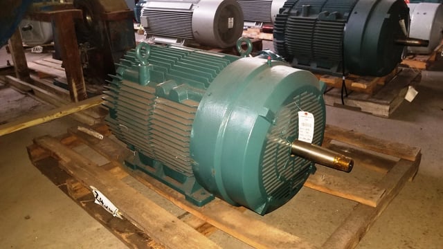 200 HP 1800 RPM Baldor Reliance, Frame 447TZ, TEFC BB EXP, 460 Volts, New Surplus