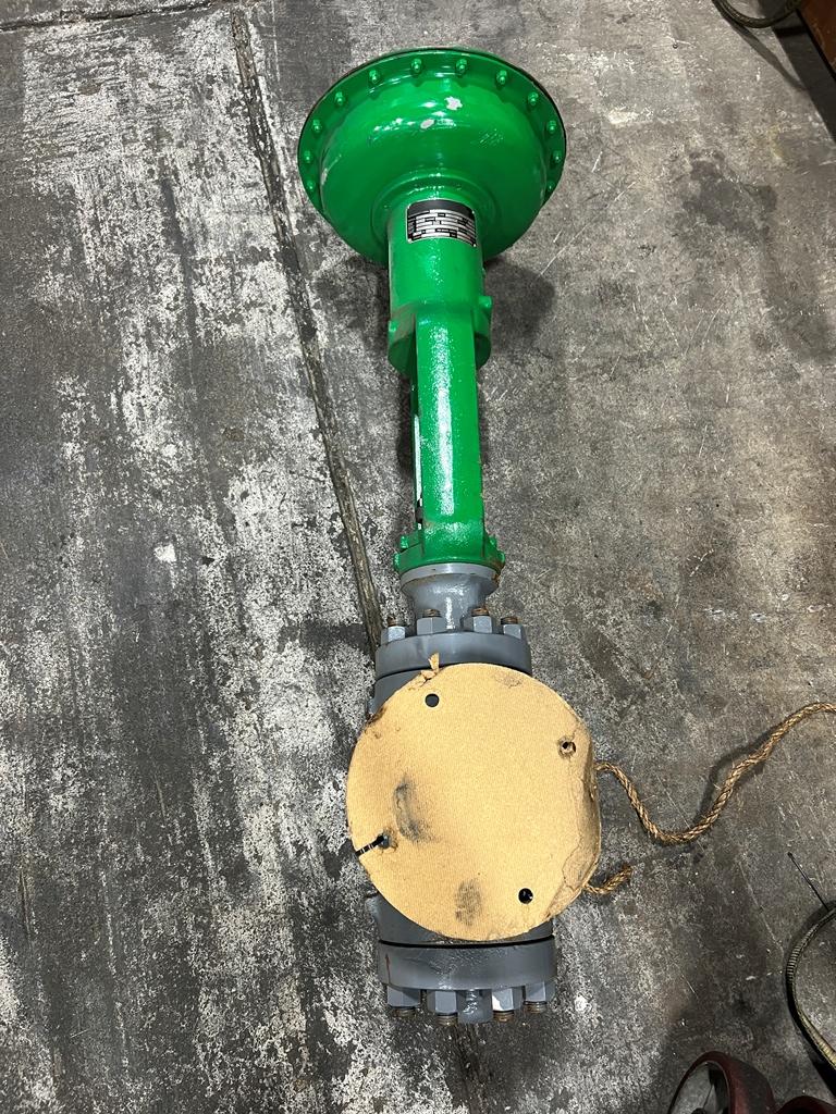 3" Emerson Fisher Class900, pressure regulating valve, with 657HS