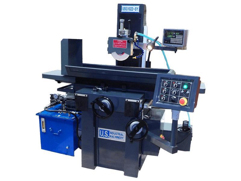 10.2" x 22" U.S. Industrial #USG1022-SY, toolroom surface grinder, 3360 RPM, 220/440 V., 3 HP, 1-shot lube