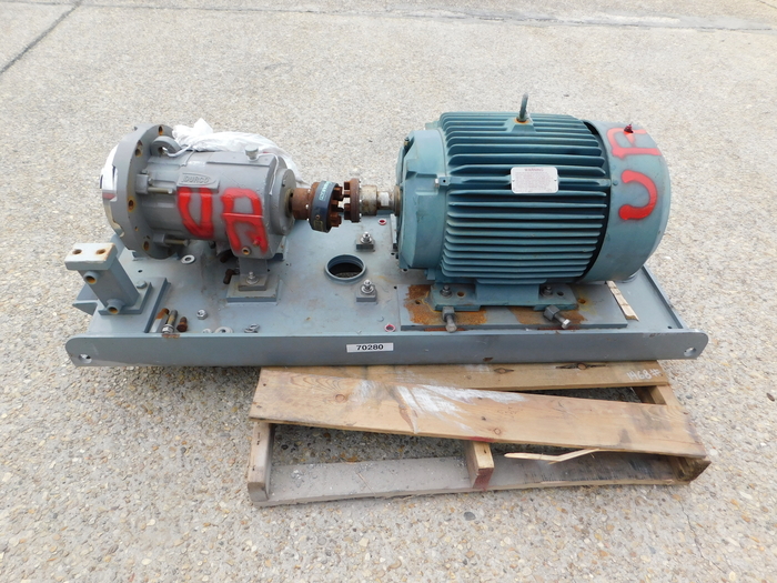 Durco Flowserve #LH2X1-10A Mag-Drive, Magnetive Drive Centrifugal Pump, 200 psi, 40 HP, 3560 RPM, 460 V