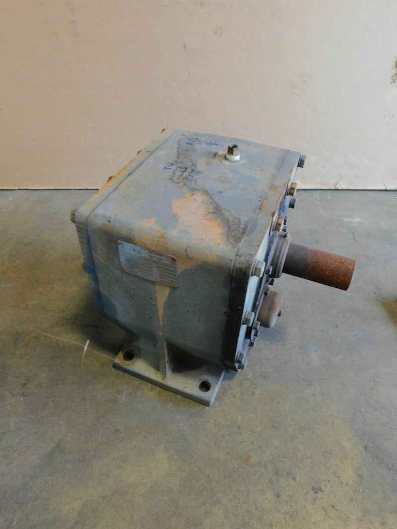 33.3 HP @ 1750 RPM, Falk #RK2040F 2A, Ultramax Gear Drive, 11.03:1 Ratio, 1 3/8" dia. x 2 7/8" L input & 2"