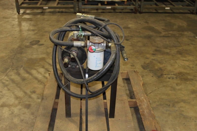 Vescor C12242.56F, Hydraulic Pump w/ Motor, 300 psi shell, 300 F