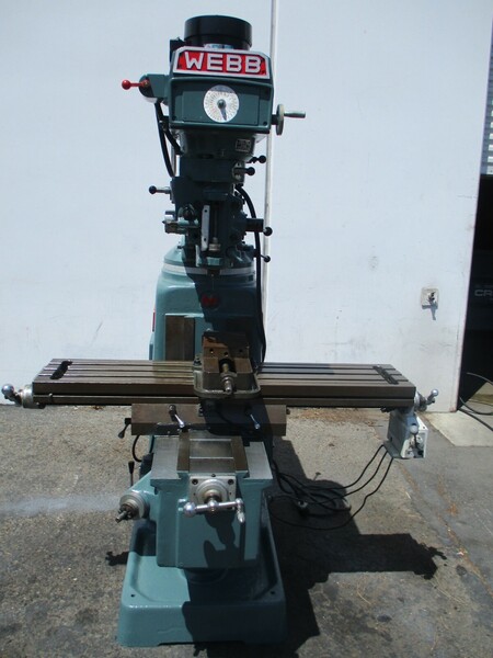 b Champ, Milling machine w/chrome ways, variable speed, 10" x50