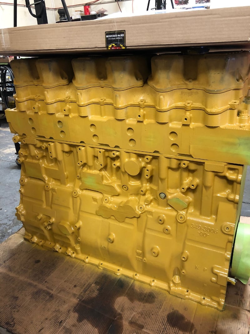 Hp Caterpillar C Acert Remanufactured Standard Long Block Engine