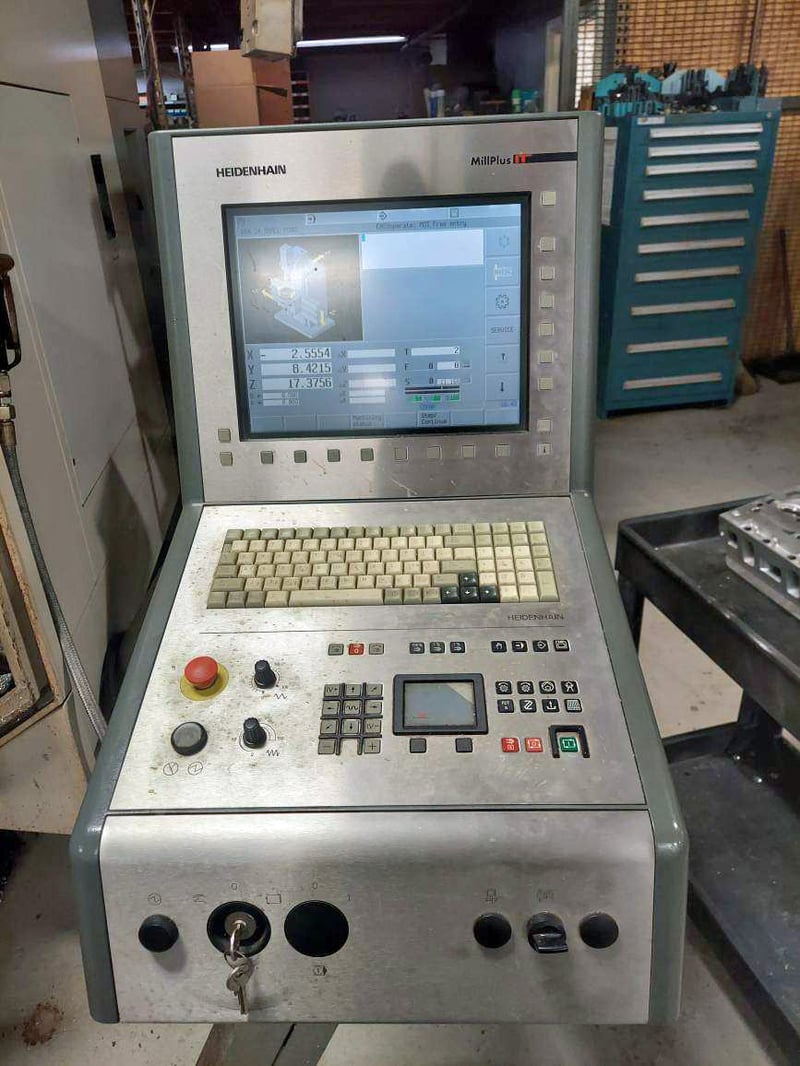 DMG Mori Deckel Maho #DMU-80T, MillPlus iT CNC control, 2005 for Sale ...