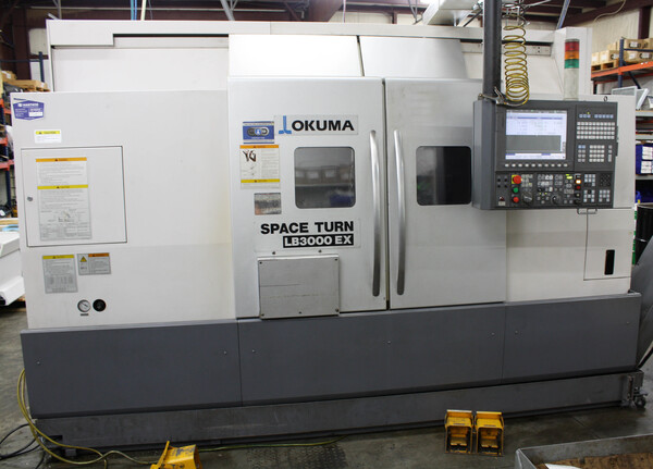 Okuma #Space-Turn-LB-3000EX-BB/MY1000, CNC turning center, 22.8