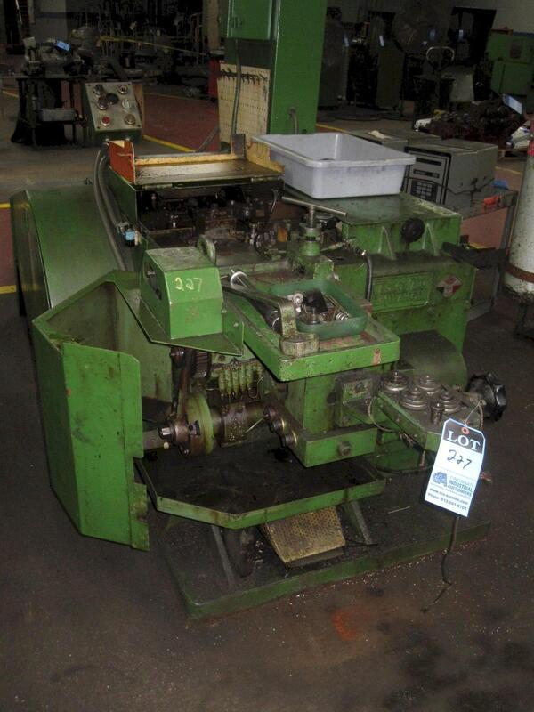 1/4" x 2-3/8" Carlo Salvi #INT/CL, long stroke DSSD cold header, 280 PPM