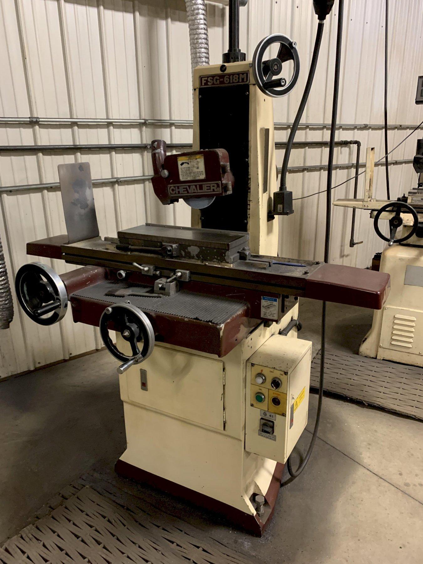 6" x 18" Chevalier #FSG-618M, Hand Feed Surface Grinder, S/N A3864016, 1997