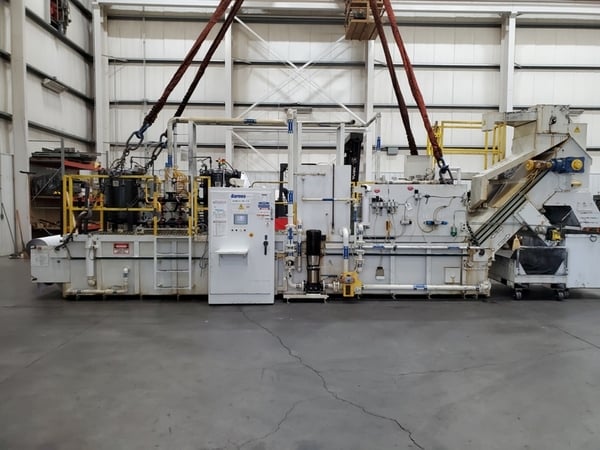 Barnes #Super-Vac, central coolant system, size SV-60, Siemens Simatic ...