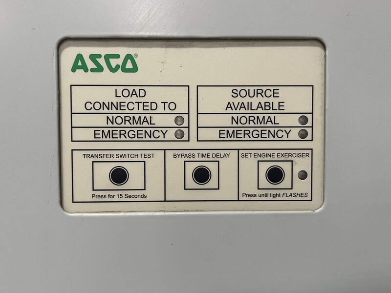2600 Amp. Asco #300-Series, automatic transfer switch, Nema 3R, 480 Volts  for Sale
