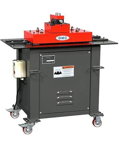 GMC #PL-16E, 16 gauge Gmc, 23 FPM, Pittsburgh attachment, heavy duty caster wheels