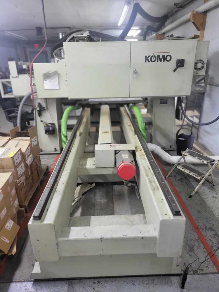 Komo #VR510-Mach-1, CNC Router, 5' x 10', 131" X, 78" Y, 6" Z, 18000 RPM, BT 30, 2000