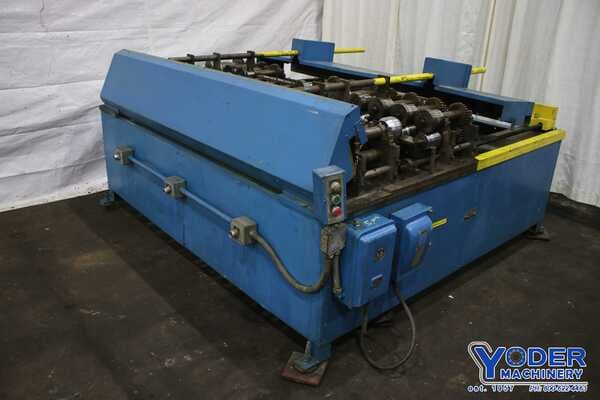 14 Stand, Lockformer, duplex rollformer, #76380