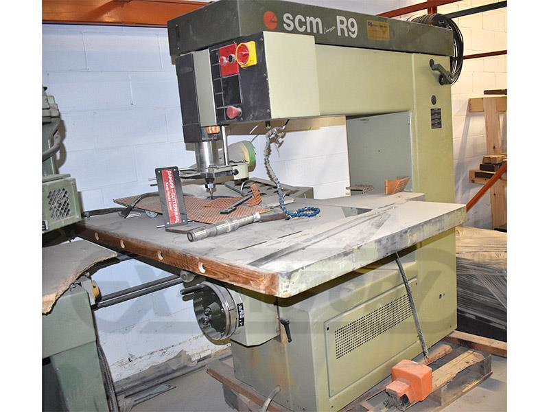 SCM #R9, Overhead Pin Router, 60" x 48" table, 36" throat depth, 7.5 HP, 10000-20000 RPM