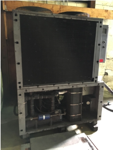 10 Ton, Neslab #HX-1000-2000, Recirculating Chiller, 74" x 58" x 30", 10-25&deg;C, 1612 lb., 10 HP